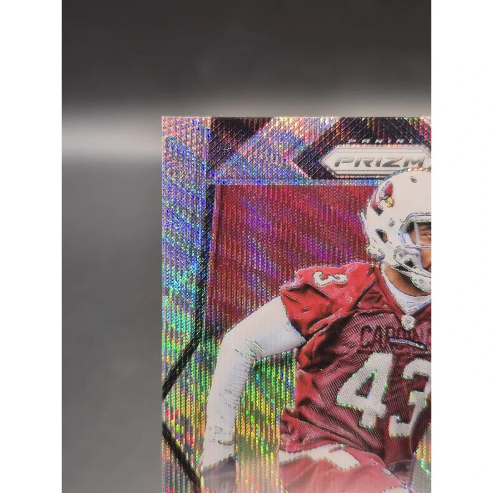 2017 Prizm Rookie Haason Reddick #RA-HR Rookie Autograph Blue Wave /149 (RC)